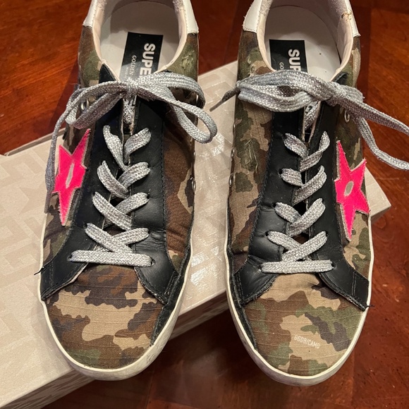 Golden Goose Superstar Classic Camouflage Sz 40 - Picture 2 of 6